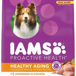 Iams ProActive Health Mature Adult and Senior Real Chicken Dry Dog Food - 7 lb Bag