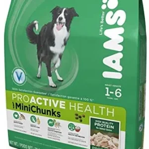 Iams ProActive Health Mini Chunks Chicken and Whole Grain Adult Dry Dog Food - 30 lb Bag