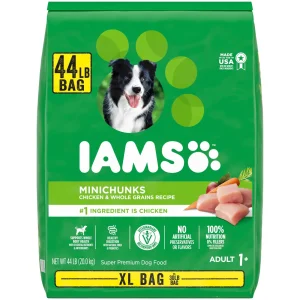 Iams ProActive Health Mini Chunks Chicken and Whole Grain Adult Dry Dog Food - 44 lb Bag