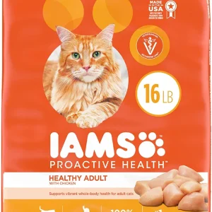 Iams ProActive Health Original Adult Chicken Dry Cat Food - 16 lb Bag