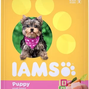 Iams ProActive Health Small Puppy and Toy Breed Chicken Adult Dry Dog Food - 7 lb Bag