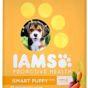 Iams ProActive Smart Chicken, Fruits and Berries Puppy Dry Dog Food - 15 lb Bag