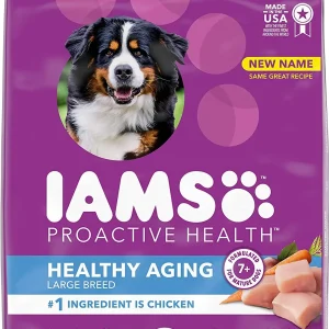 Iams ProActive Weight Management Mature Adult and Senior Large Breed Dry Dog Food - 15 lb Bag