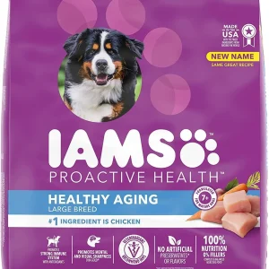 Iams ProActive Weight Management Mature Adult and Senior Large Breed Dry Dog Food - 30 lb Bag