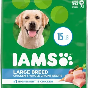 Iams ProAvtive Health Large Breed Adult Premium Dry Dog Food - 15 lb Bag