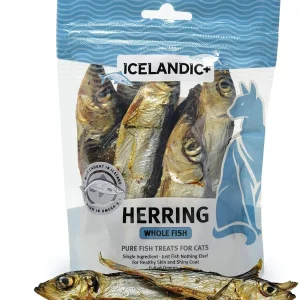Icelandic+ Herring Whole Fish Natural Dehydrated Cat Treats - 1.5 oz
