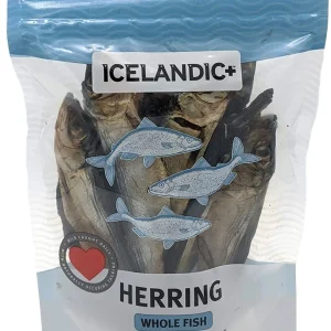 Icelandic+ Herring Whole Fish Natural Dehydrated Dog Treats - 3 oz