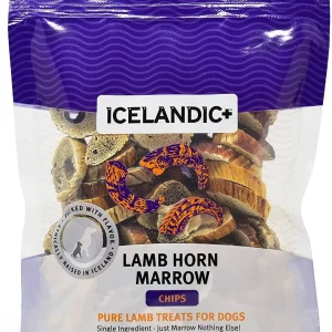 Icelandic+ Lamb Marrow Chips Natural Dog Chews - 4 oz