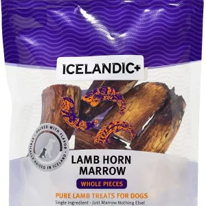 Icelandic+ Lamb Marrow Whole Pieces Natural Dog Chews - 4.5 oz