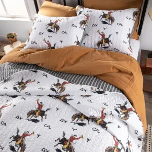 Ida Mae Home Lazy J Cowboy Quilt