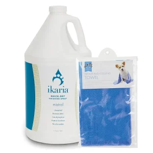 ikaria Dog Grooming Quick Dry Finishing Spray Gallon