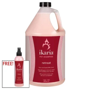 ikaria Dog Grooming Shampoo Retreat Gallon