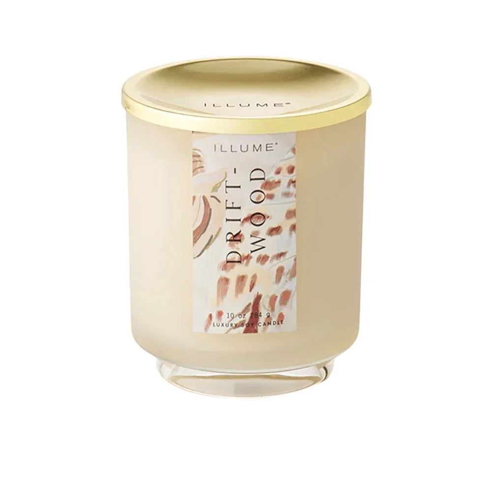 Illume Driftwood Signature Glass Candle