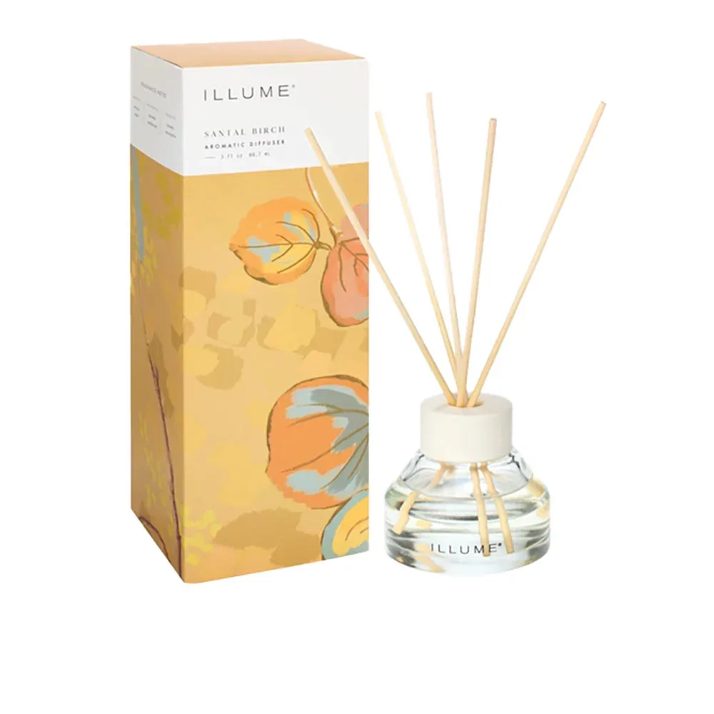 Illume Santal Birch Refillable Aromatic Diffuser
