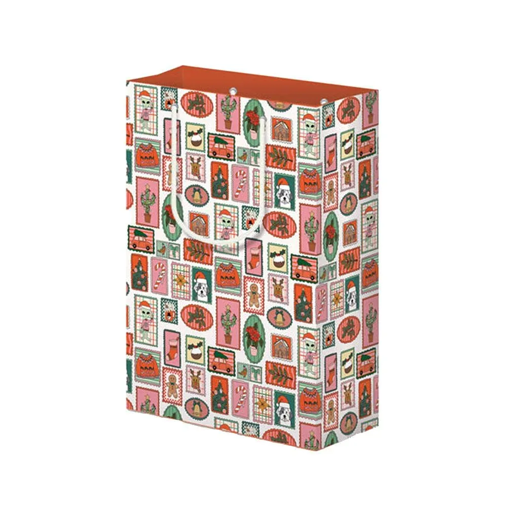 Illustrating Amy Holiday Stamps Gift Bag