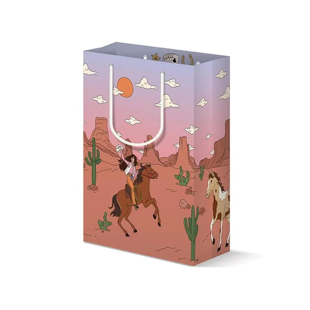Illustrating Amy Wild West Gift Bag