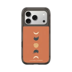 ilovedoodle Cat Landscape - Cat Phases Orange AirX