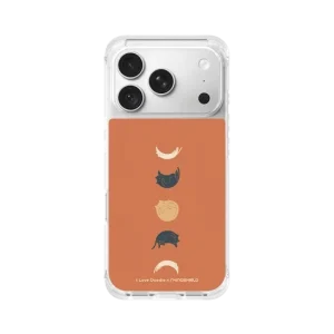 ilovedoodle Cat Landscape - Cat Phases Orange ClearX