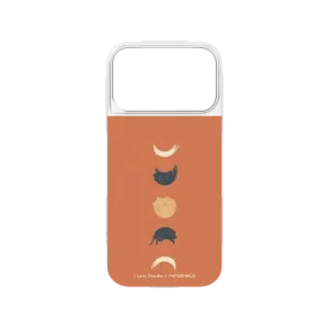 ilovedoodle Cat Landscape - Cat Phases Orange Mod NX Backplate