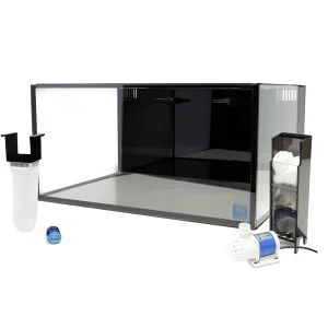 IM NUVO Fusion 25 Lagoon PRO 2 Aquarium - Bundle Kit With APS Pedestal - White