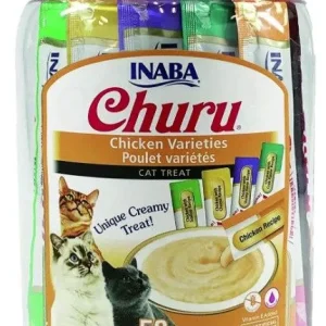 Inaba Churu Chicken Varieties Creamy Cat Treat