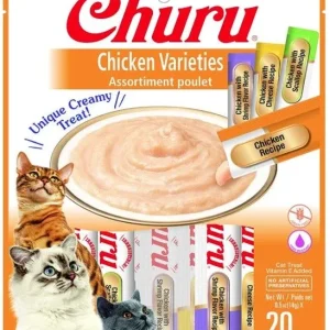 Inaba Churu Chicken Varieties Creamy Cat Treat