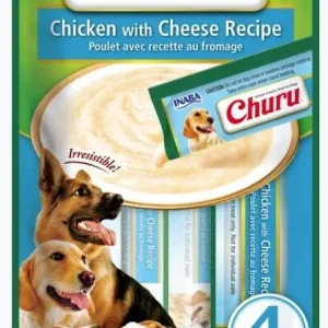 Inaba Churu Chicken with Cheese Recipe Creamy Dog Treat