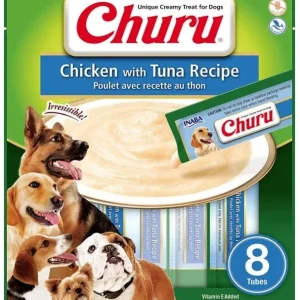 Inaba Churu Chicken with Tuna Recipe Creamy Dog Treat