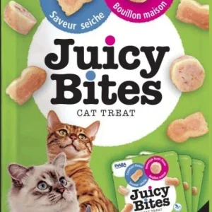 Inaba Juicy Bites Cat Treat Homestyle Broth and Calamari Flavor