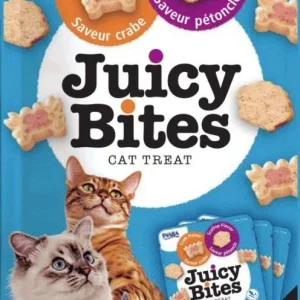 Inaba Juicy Bites Cat Treat Scallop and Crab Flavor