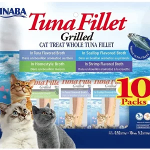 Inaba Tuna Fillet Cat Treat Whole Tuna Fillet Variety Pack