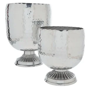 India Handicrafts Assorted Aluminum Wine Chiller