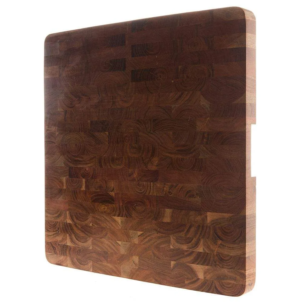 India Handicrafts End Grain Square Board - Image 2