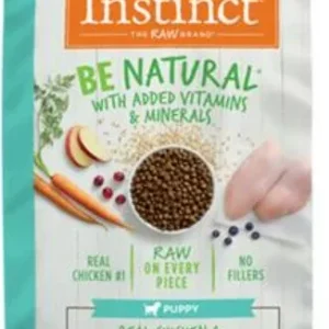 Instinct Be Natural Puppy Chicken & Brown Rice Recipe Dry Dog Food 24lb Bag