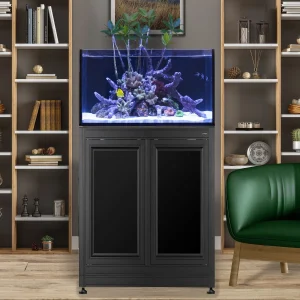 INT 50 Lagoon Aquarium w/ APS Stand – Black - Innovative Marine