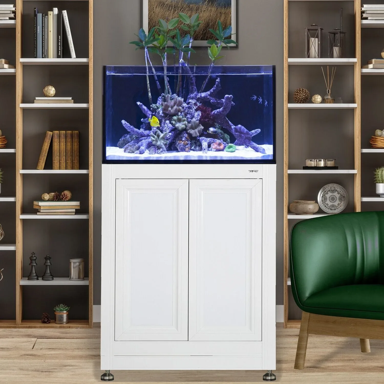 INT 50 Lagoon Aquarium w/ APS Stand – White - Innovative Marine