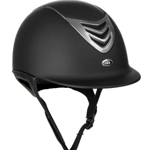 IRH® IR4G Matte Helmet, Black Finish with Titanium Vent