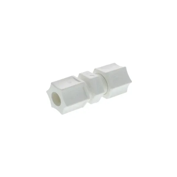 JACO Reducing Union Connector - 1/4" Tube O.D. Female x 3/8" Tube O.D. Female