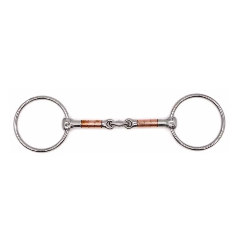 Jake Adams Copper Roller Elliptical Loose Ring 5in
