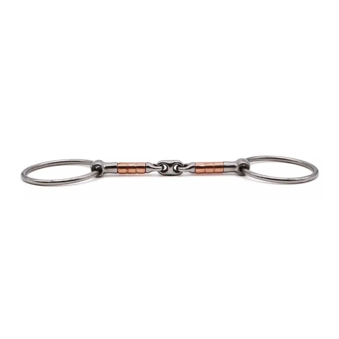 Jake Adams Copper Roller Elliptical Loose Ring 5in - Image 2