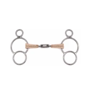 Jake Adams Double Jointed Leather Covered 2 Ring 5.25in