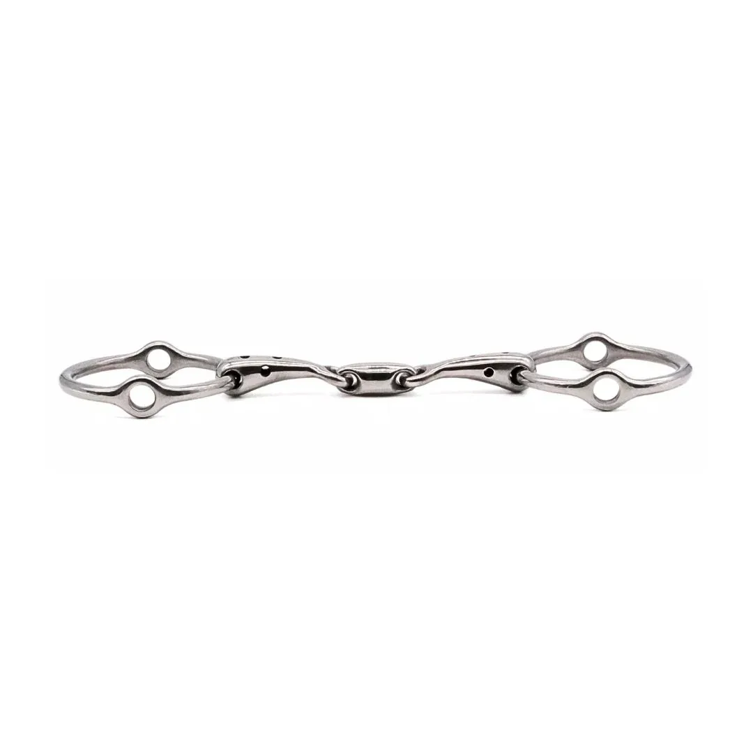 Jake Adams Double Jointed Whistle Mouth Loose Ring Gag 5in - Image 2