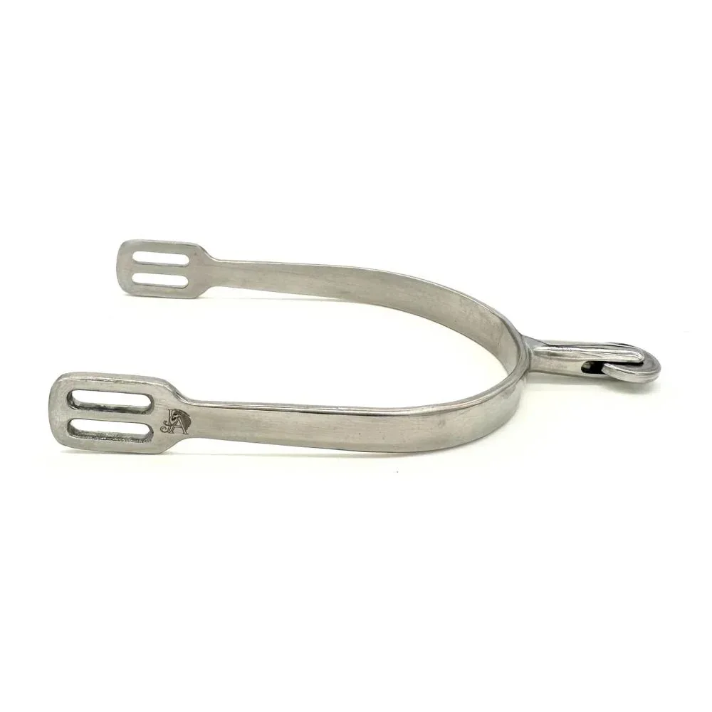 Jake Adams Horizontal Rowel Spur Long Neck - Image 2