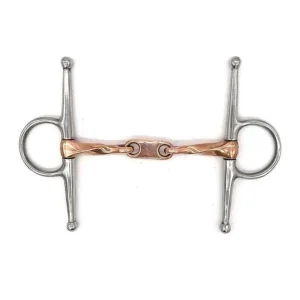 Jake Adams Twisted Copper Dr Bristol Full Cheek 5in.