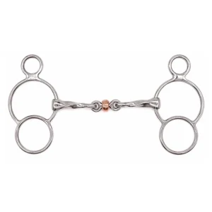 Jake Adams Twisted Copper Roller 2 Ring 5in