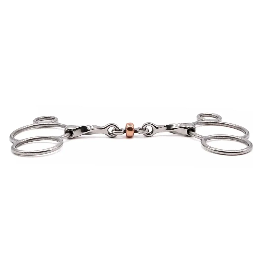 Jake Adams Twisted Copper Roller 2 Ring 5in - Image 2