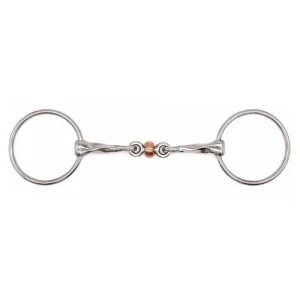 Jake Adams Twisted Copper Roller Loose Ring 5in