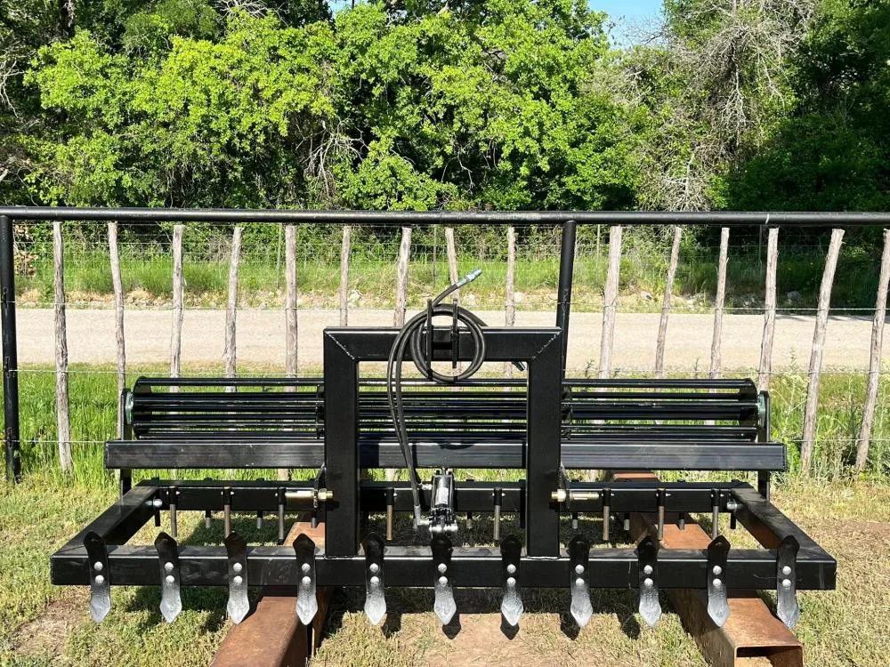 Jd Arena Equipment 6' Drag with Hydraulic Roller
