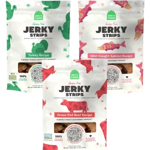 Jerky Strips Treat Variety Pack for Dogs