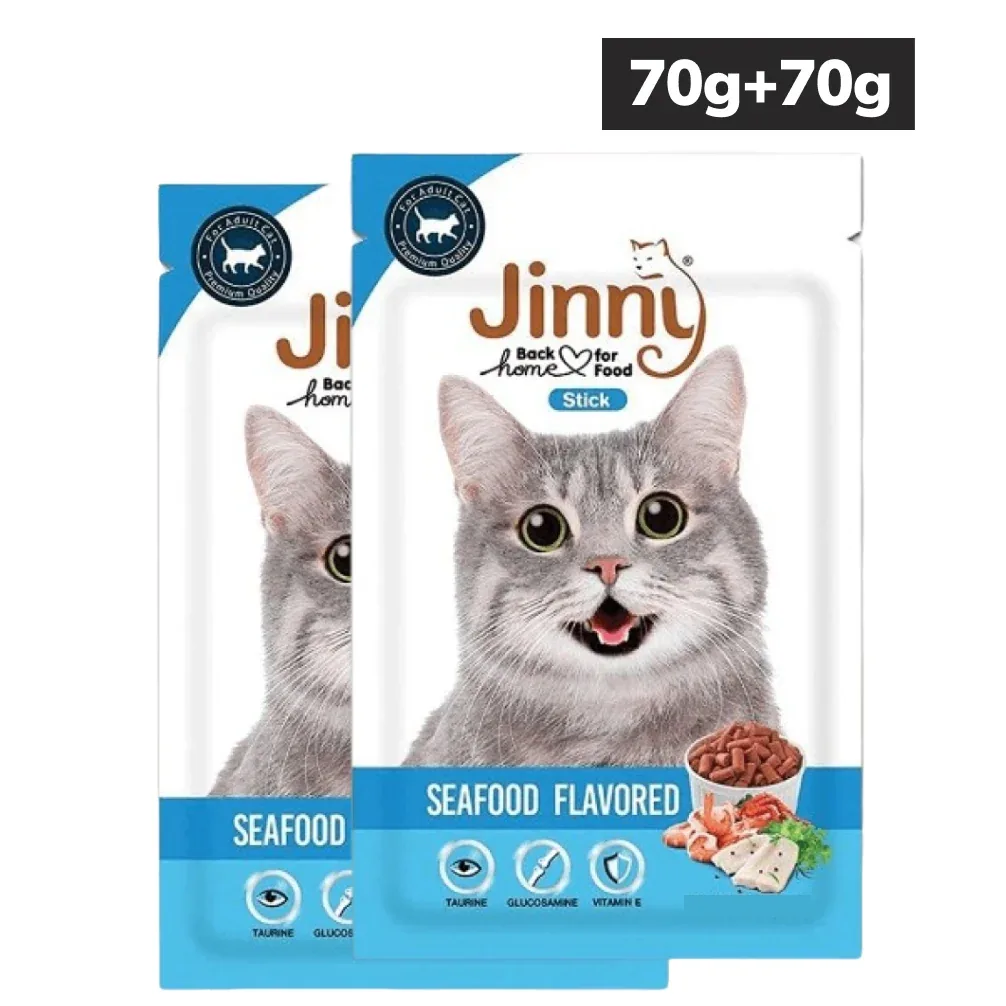 Jinny Seafood Cat Treat (Buy 1 Get 1 Free) - Image 2